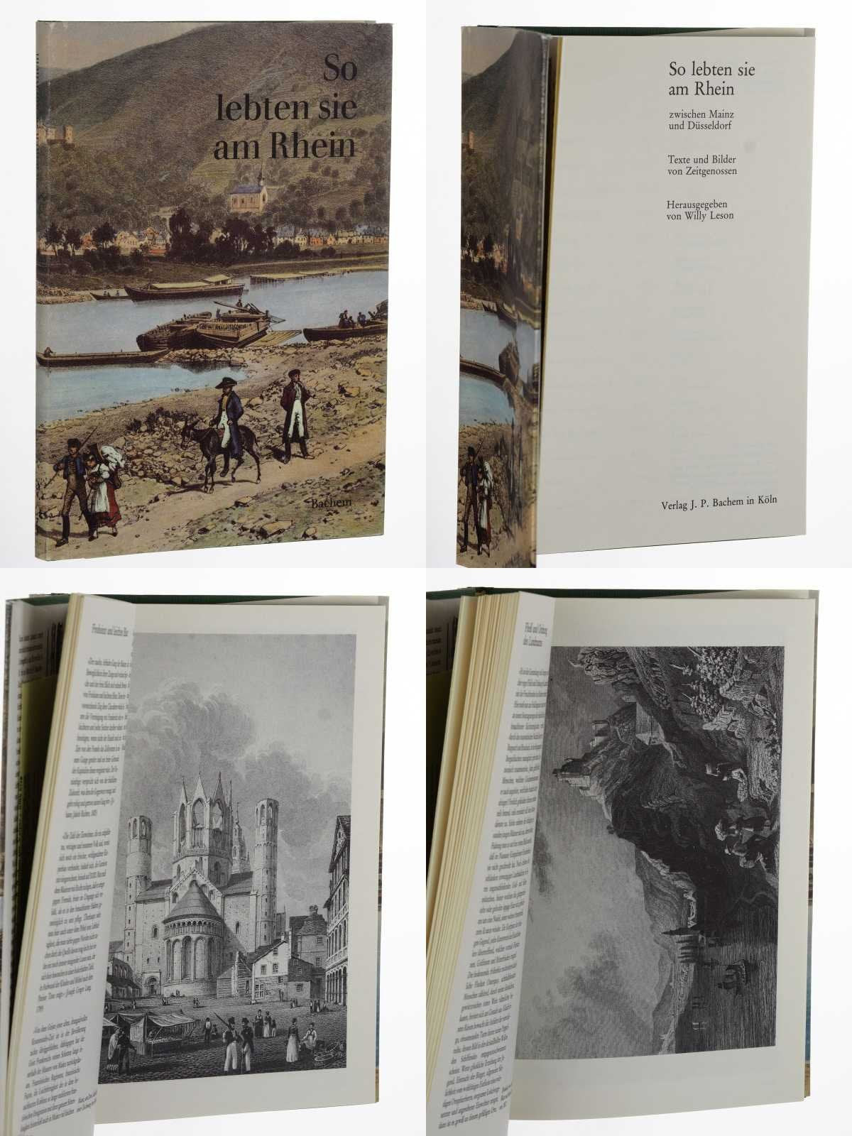 So lebten sie am Rhein. Zwischen Mainz und Düsseldorf Books