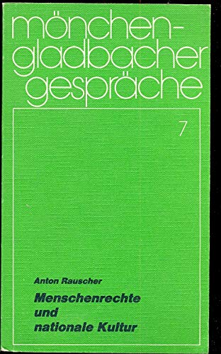 Menschenrechte und nationale Kultur (Monchengladba book
