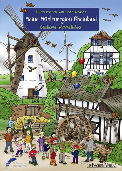 Meine Mühlenregion Rheinland: Bachems Wimmelbilder Children's books