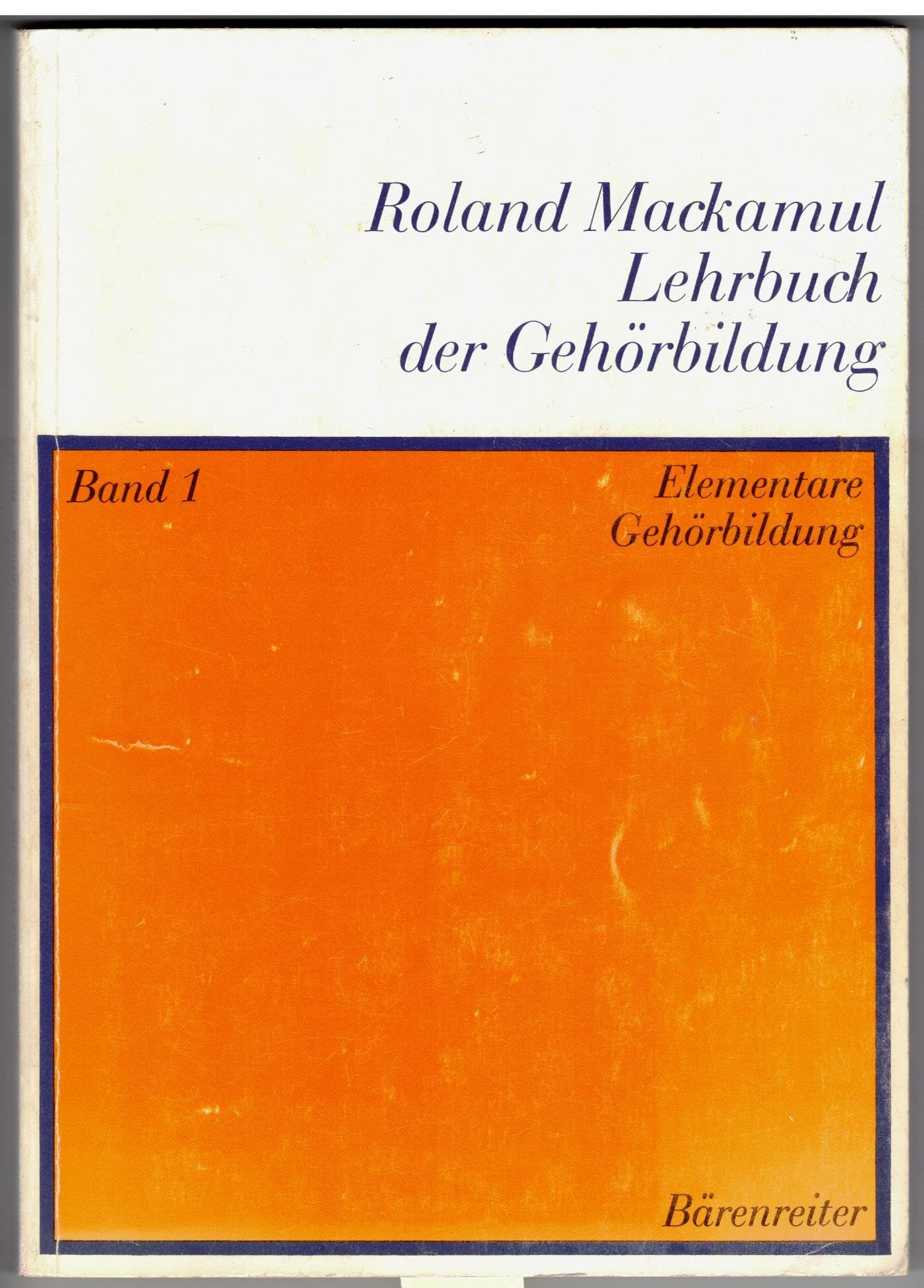 Lehrbuch der Gehörbildung, 2 Bde., Bd.1, Elementare Gehörbildung Sheet Music