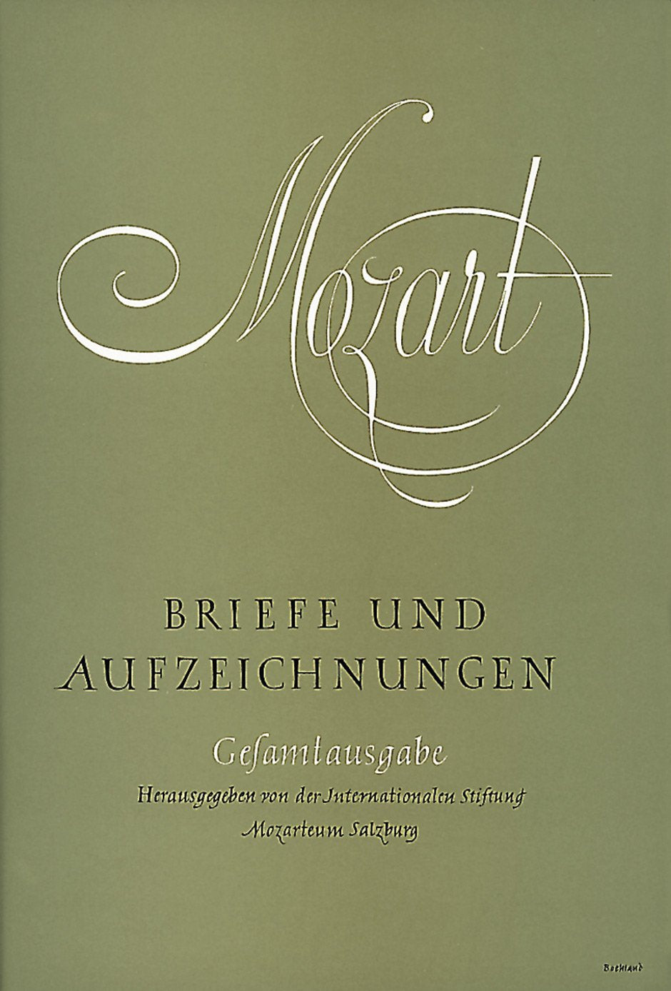 Mozart - Briefe und Aufzeichnungen Gesamtausgabe 4 Bände Art & Literature