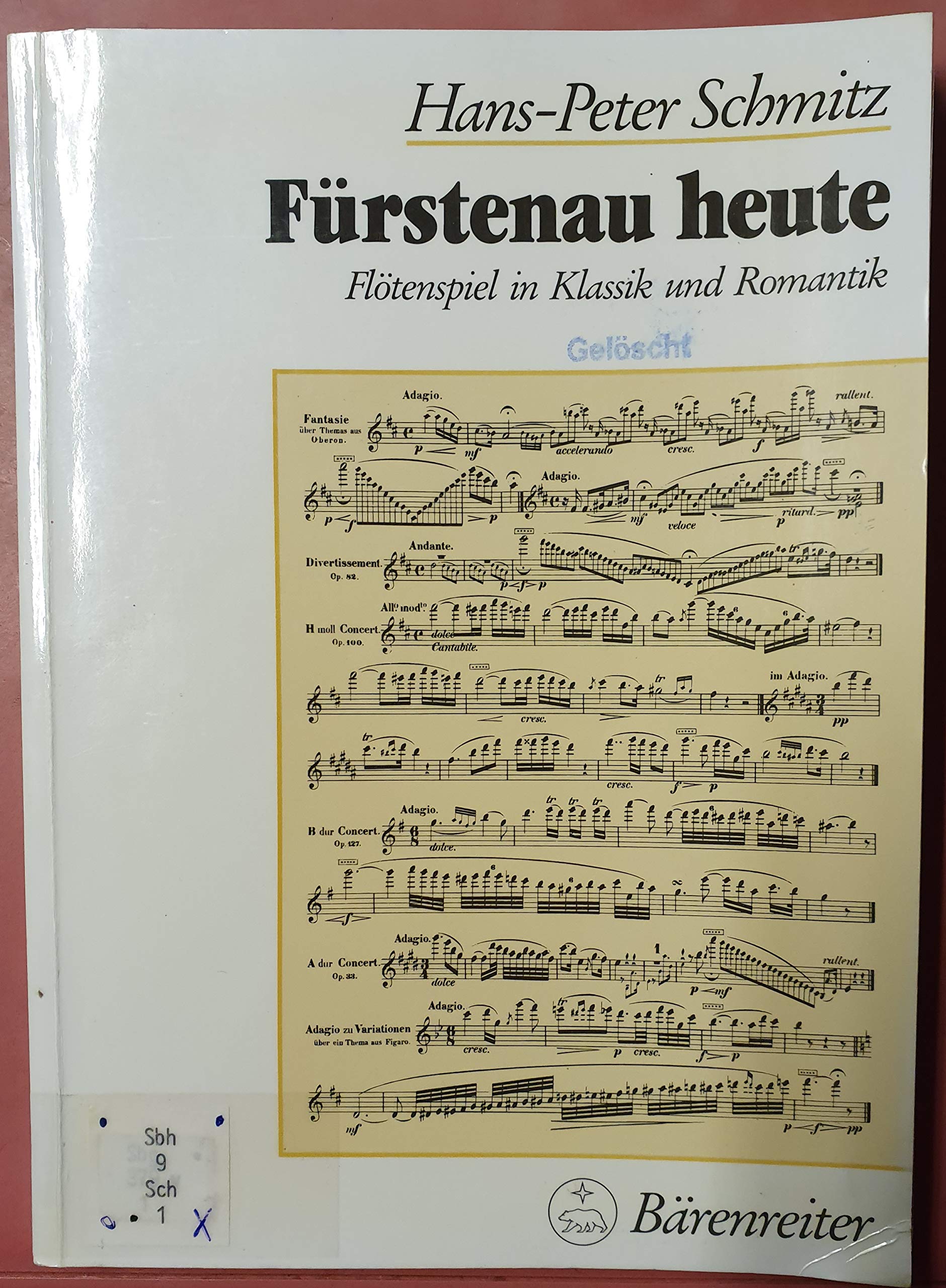 Fürstenau heute. Flötenspiel in Klassik und Romantik Books
