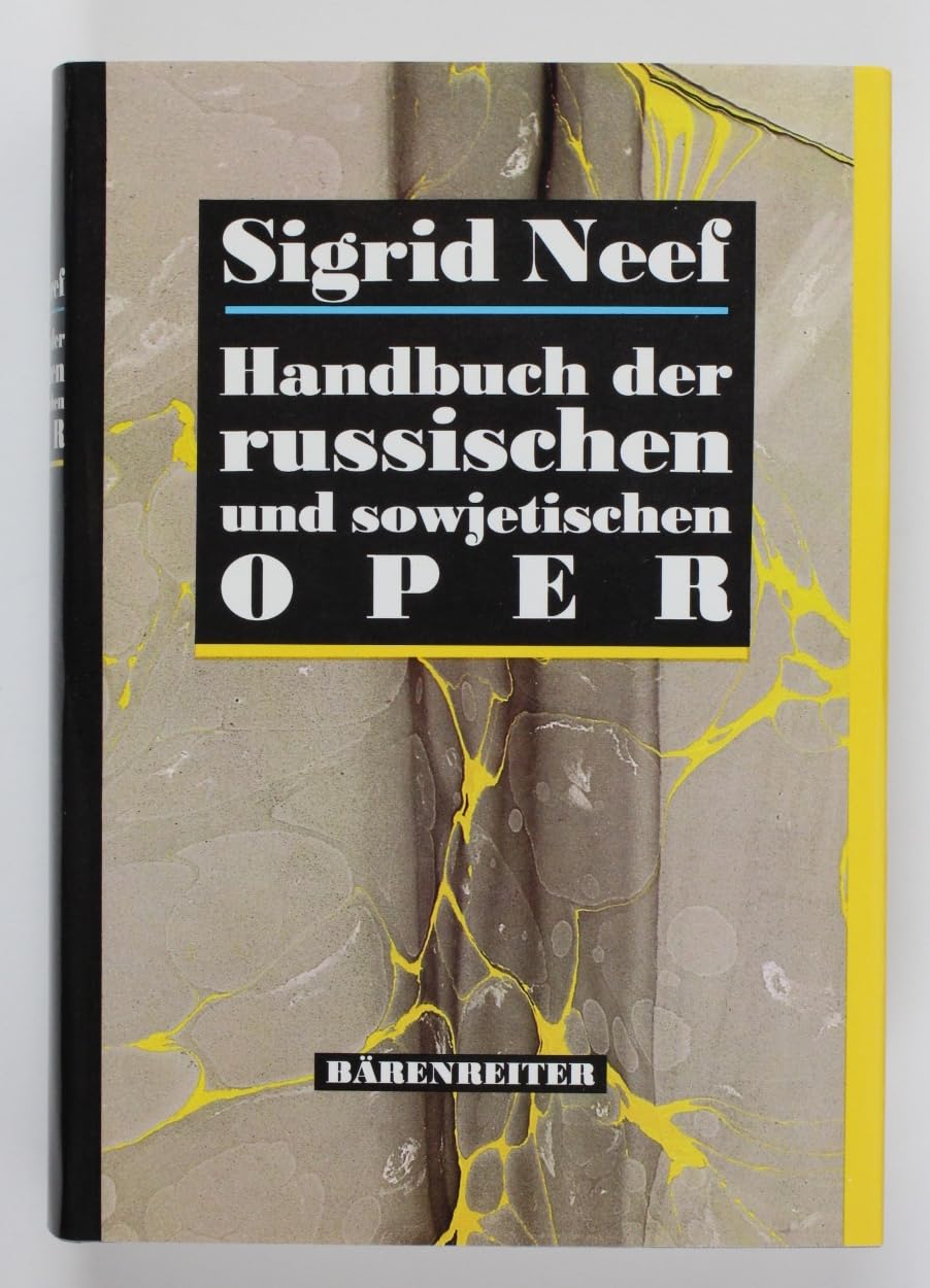 Product Image: Handbuch der russischen und sowjetischen Oper