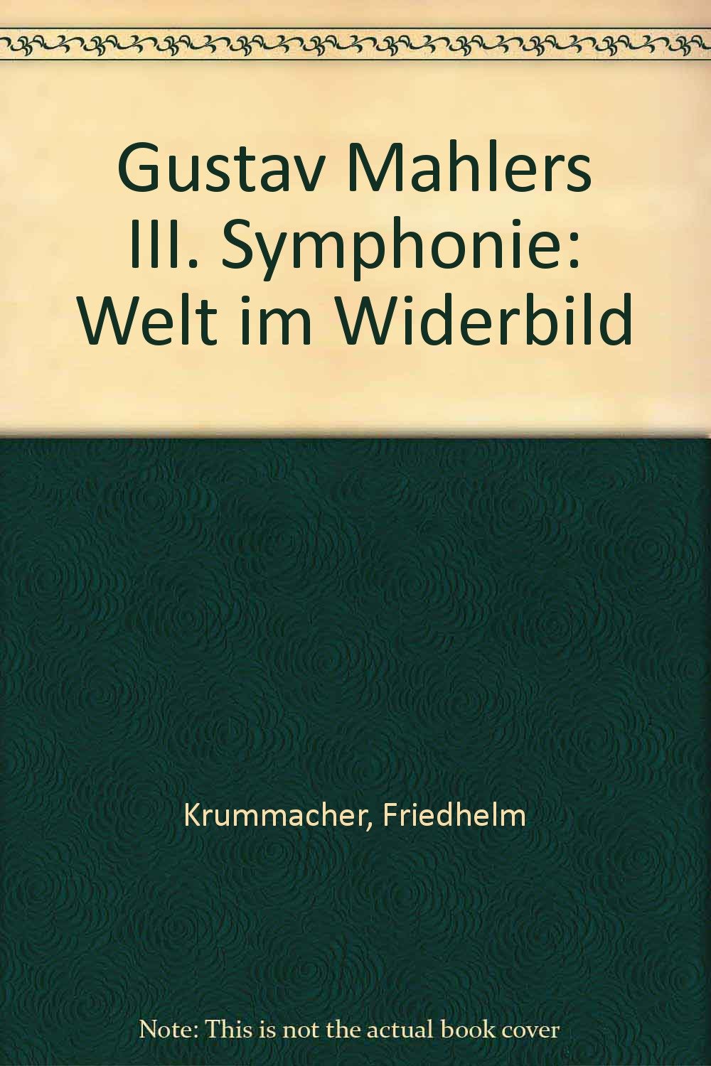 Gustav Mahlers III. Symphonie Arts & Music