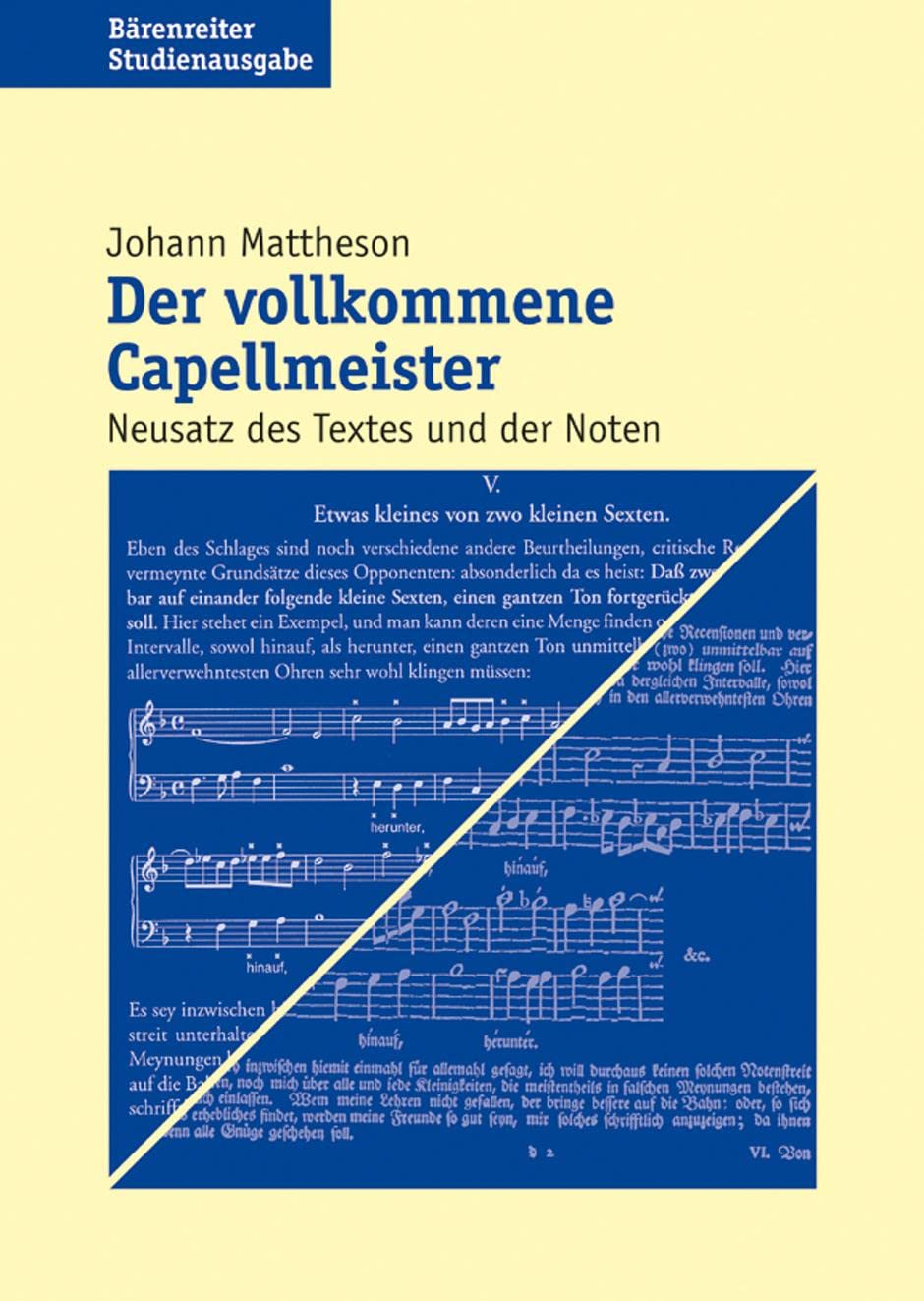 Der vollkommene Capellmeister Arts & Music