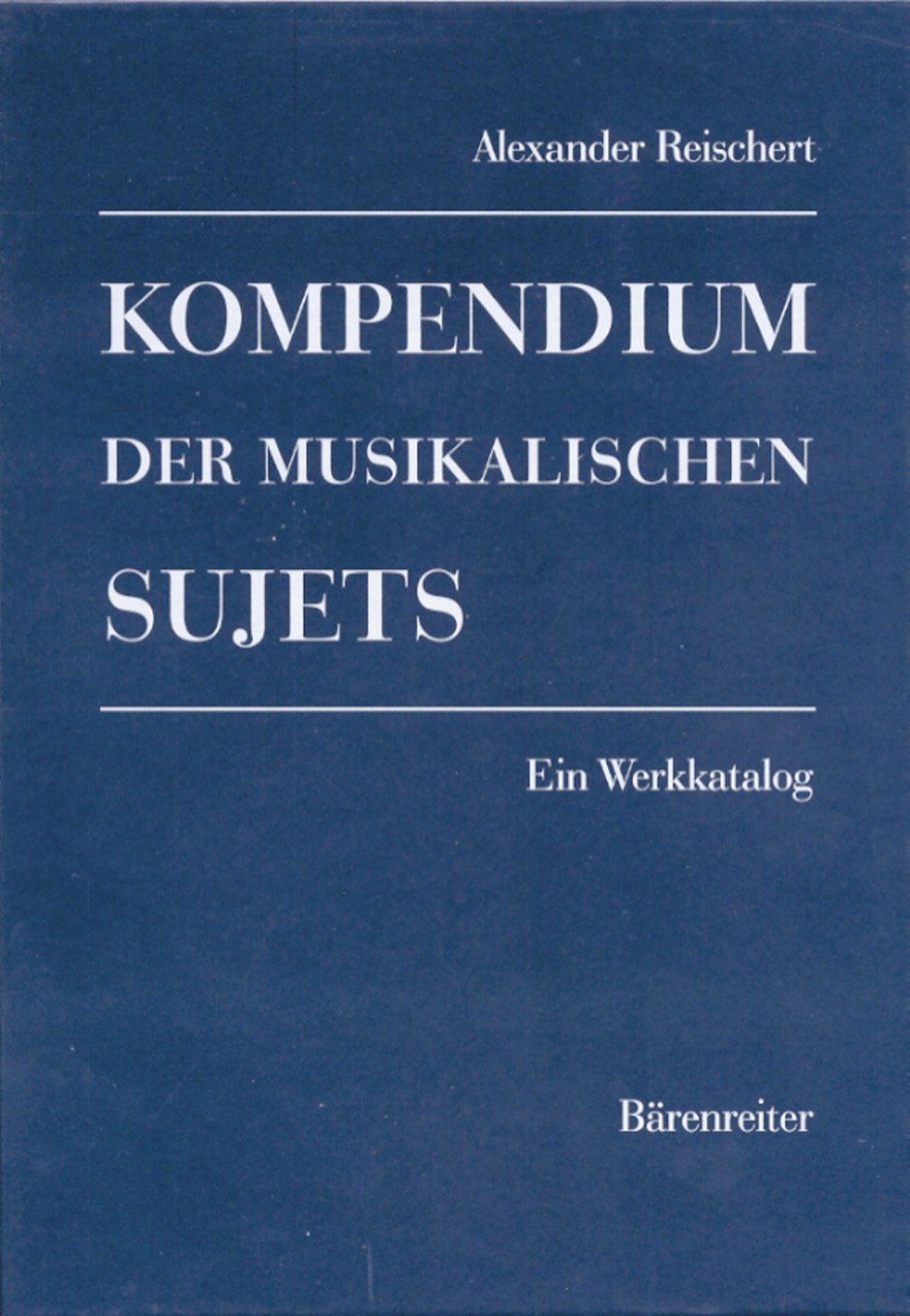 Kompendium der musikalischen Sujets Arts & Music