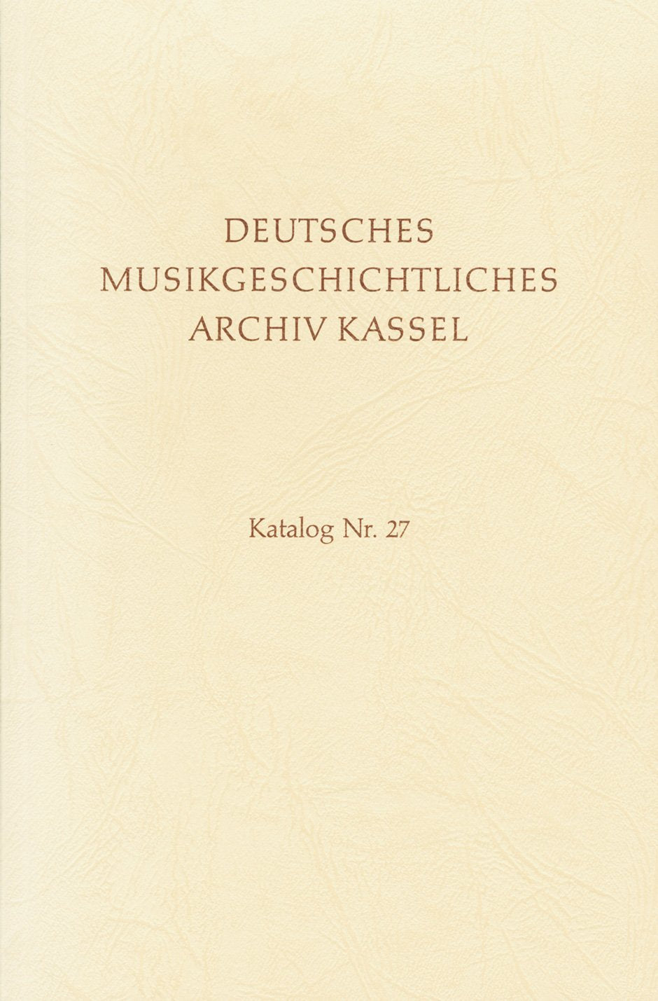 Deutsches Musikgeschichtliches Archiv. Katalog der Filmsammlung / Bd V / Sammeldrucke des 16. und 17. Jahrhunderts: Nr 3 Arts & Music