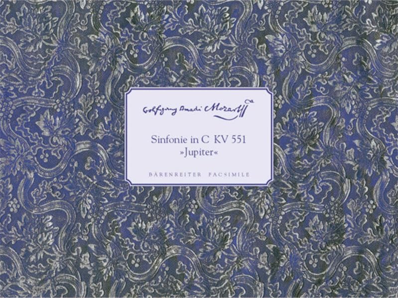 Wolfgang Amadeus Mozart-Sinfonie in C KV 551 Jupiter book