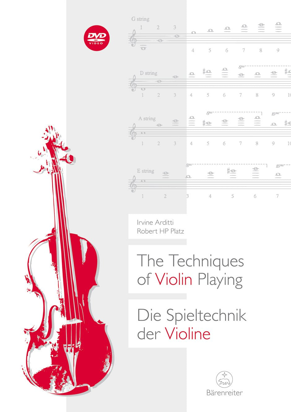 The Techniques of Violin Playing / Die Spieltechnik der Violine.Buch, DVD Sheet Music