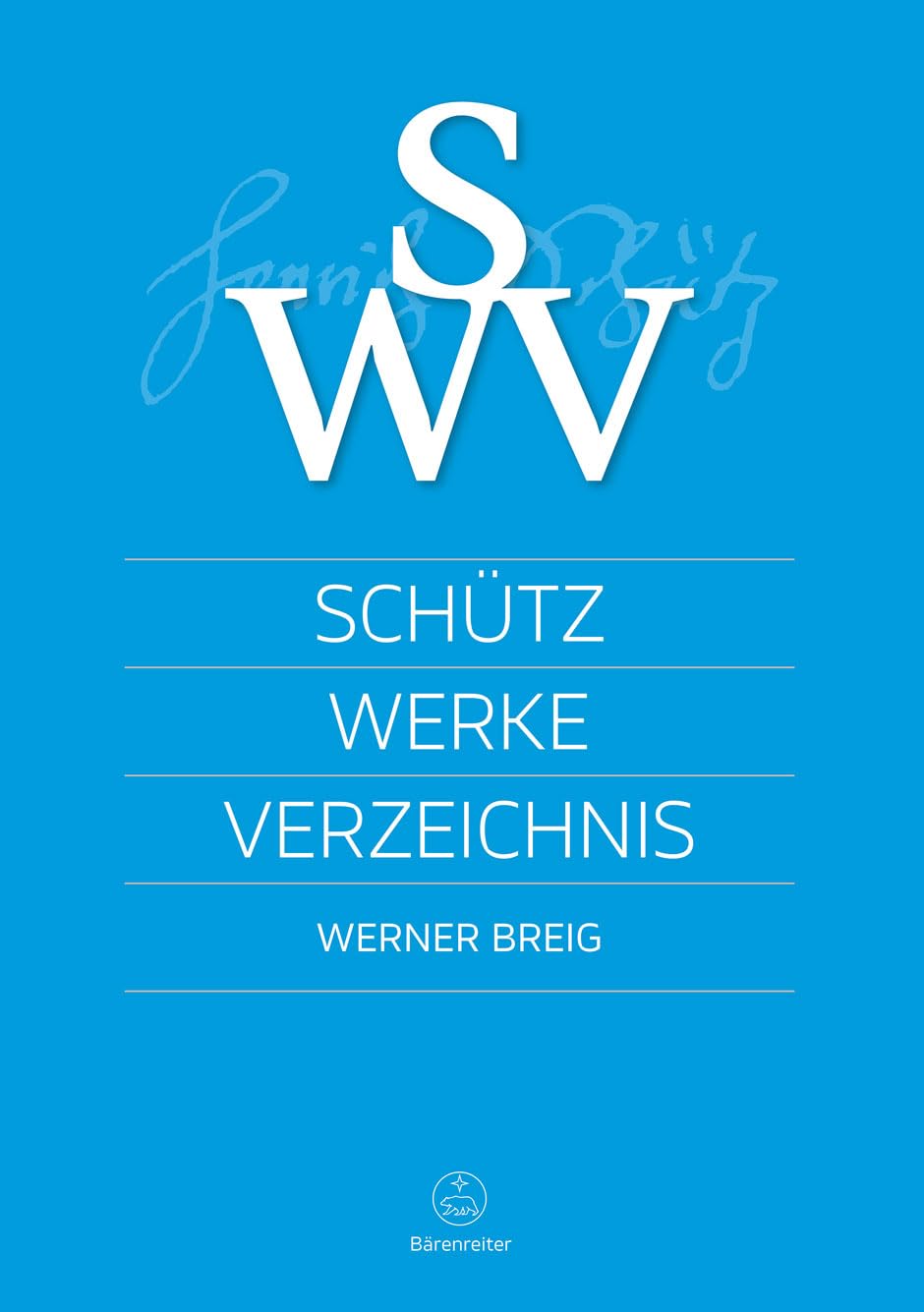 Schütz-Werke-Verzeichnis (SWV) -Große Ausgabe- Arts & Music