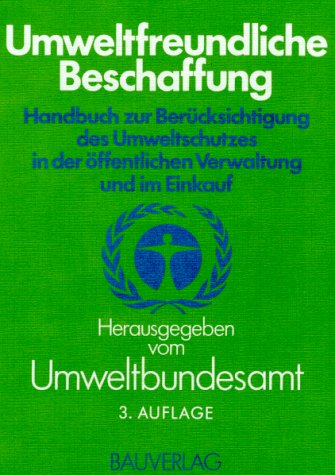 Umweltfreundliche Beschaffung Natural Sciences