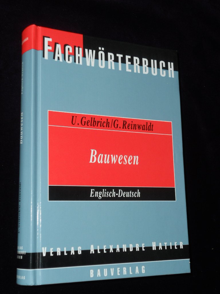 Fachwörterbuch Bauwesen. Englisch - Deutsch Foreign Languages ​​& Dictionaries