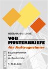VOB-Musterbriefe, Für Auftragnehmer Law