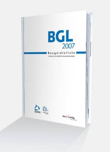 BGL Baugeräteliste 2007 Business, Finance & Career