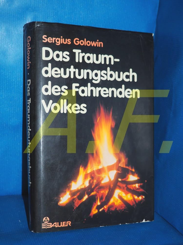 Das Traumdeutungsbuch des fremden Volkes Philosophy
