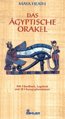 Das Ägyptische Orakel, m. Legebrett u. 28 Hieroglyphensteinen Religion & Esotericism