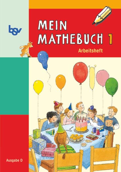 Mein Mathebuch - Ausgabe D für alle Bundesländer (außer Bayern) - 1. Schuljahr: Arbeitsheft mit Kartonbeilagen Study Guides