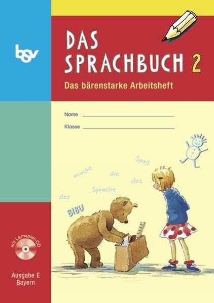 Das Sprachbuch - Ausgabe E - Grundschulen Bayern: 2. Jahrgangsstufe - Arbeitsheft mit CD-ROM: Mit Freiarbeitsmaterialien Study Guides