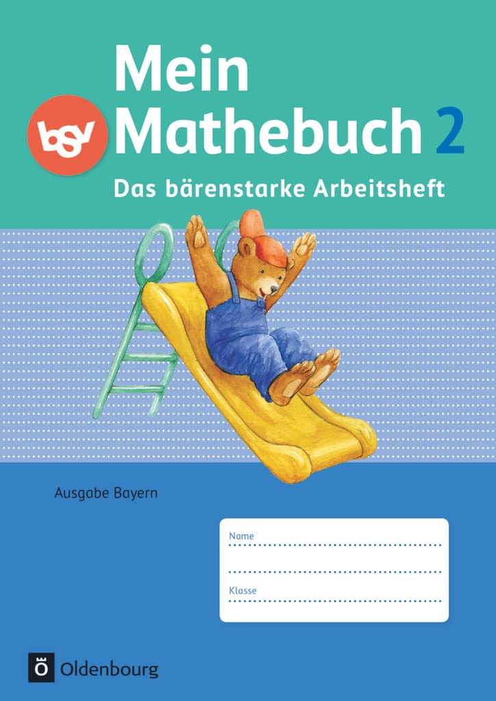 Mein Mathebuch - Ausgabe B für Bayern - 2. Jahrgangsstufe: Das bärenstarke Arbeitsheft - Arbeitsheft mit Kartonbeilagen Study Guides