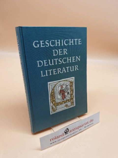 Geschichte der deutschen Literatur Books
