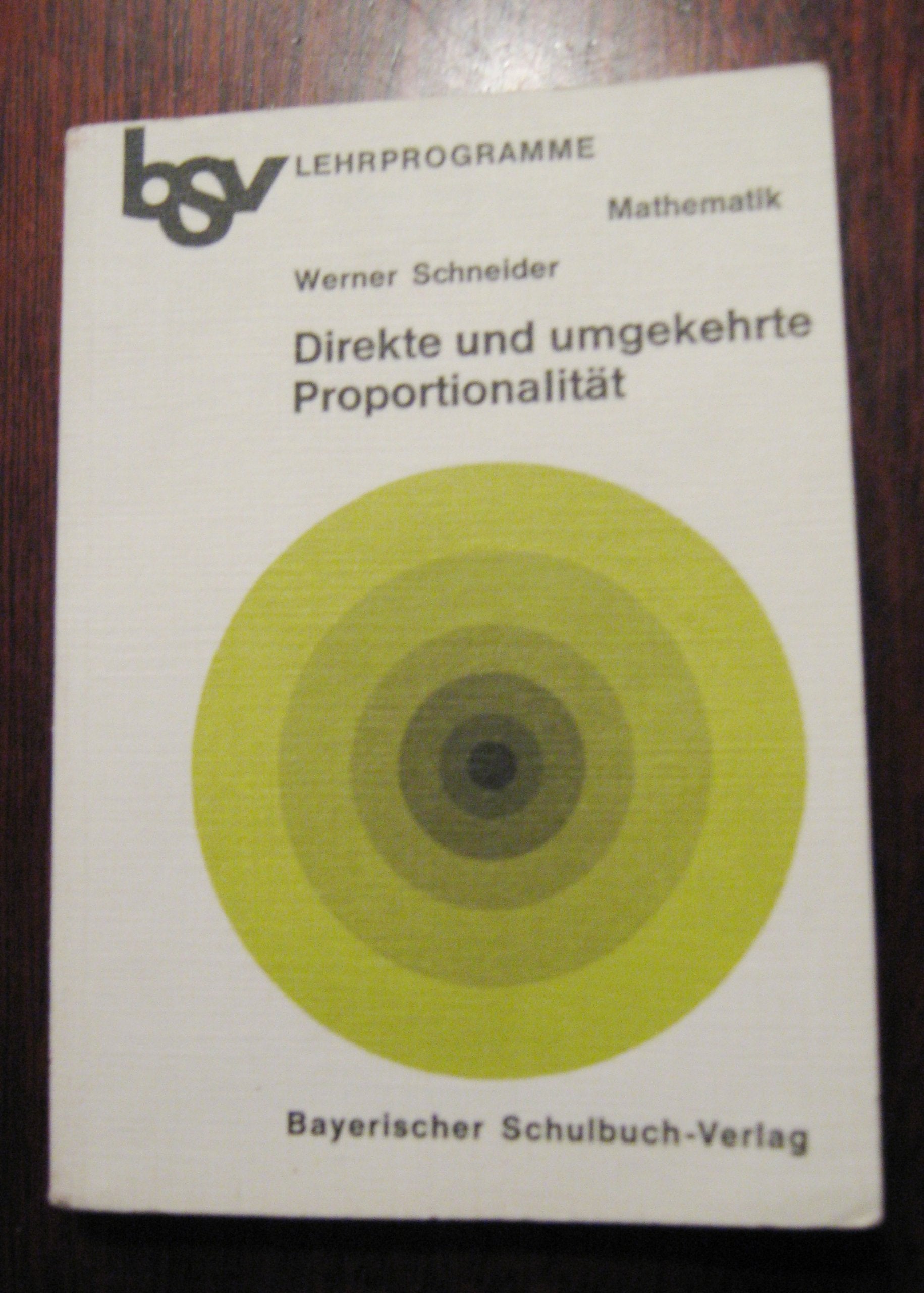 Direkte und umgekehrte Proportionalität book