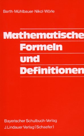 Mathematische Formeln und Definitionen Learning & Reference