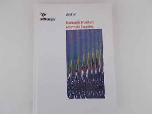 Mathematik Grundkurs Analytische Geometrie Mathematics