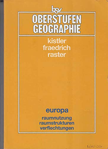 bsv Oberstufen-Geographie / Europa Books