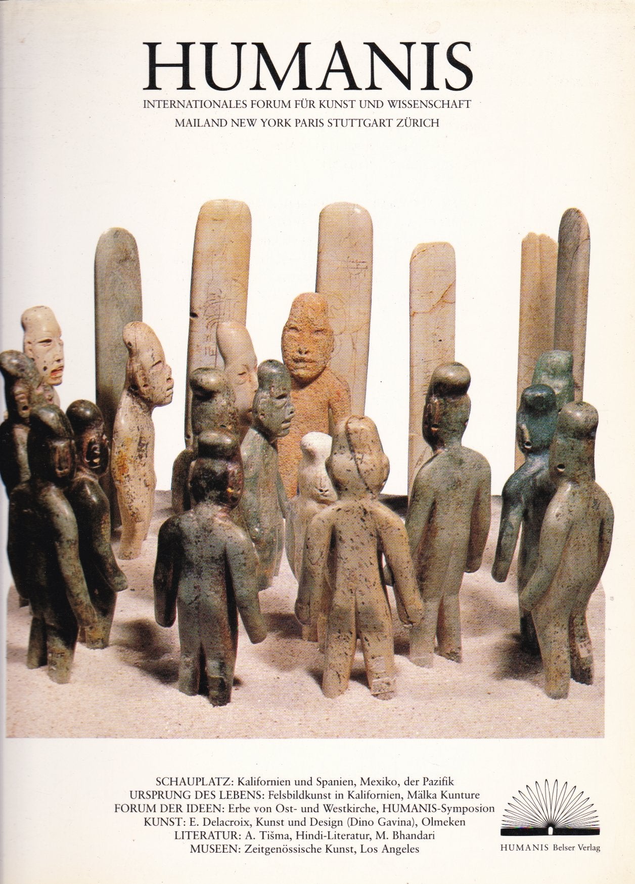 Humanis 4. -- - Inernationales Forum für Kunst & Wissenschaft - Mailand & New York & Paris & Stuttgart & Zürich --- Books
