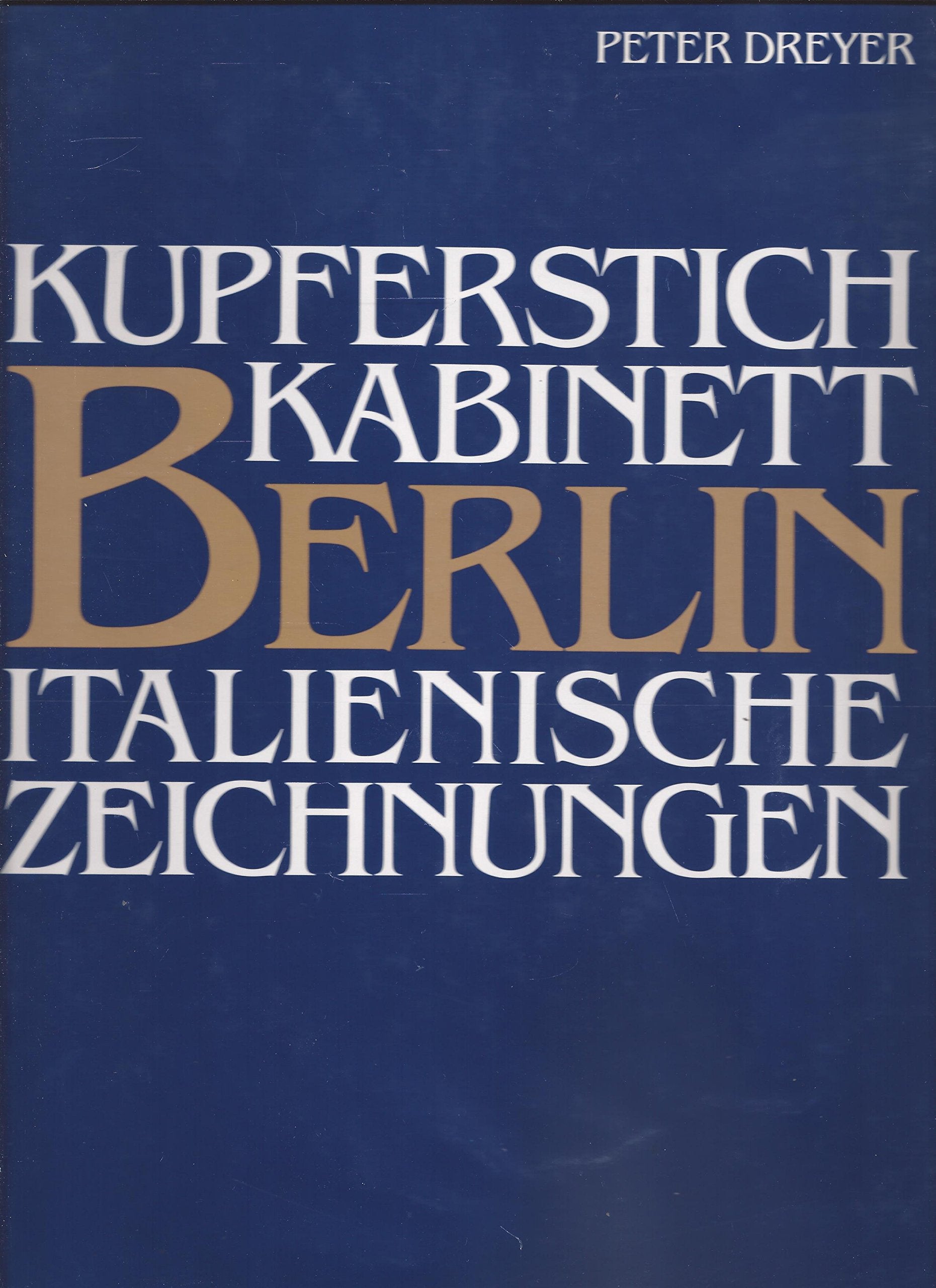 Kupferstichkabinett Berlin Italienische Zeichnungen Books