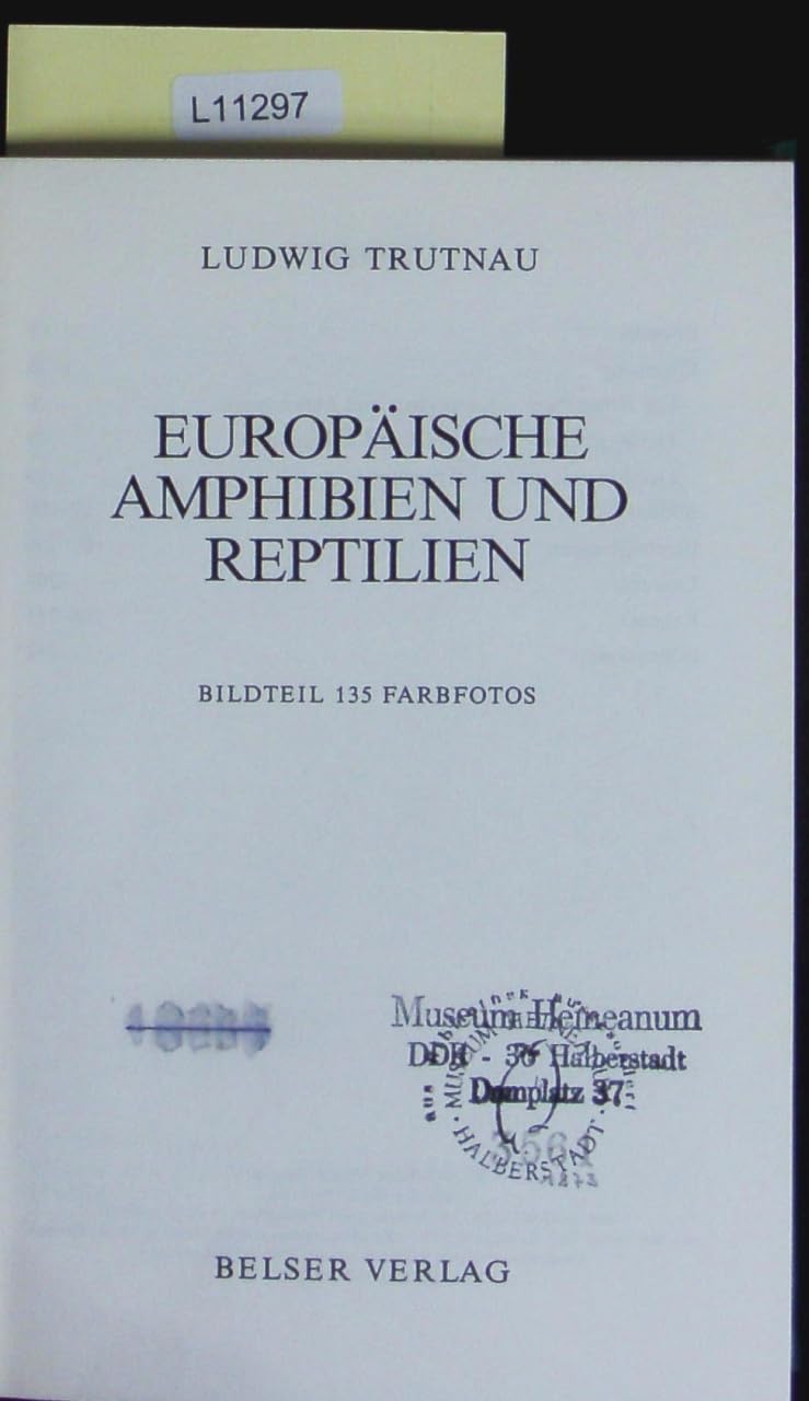 Europäische Amphibien und Reptilien Business & Technology