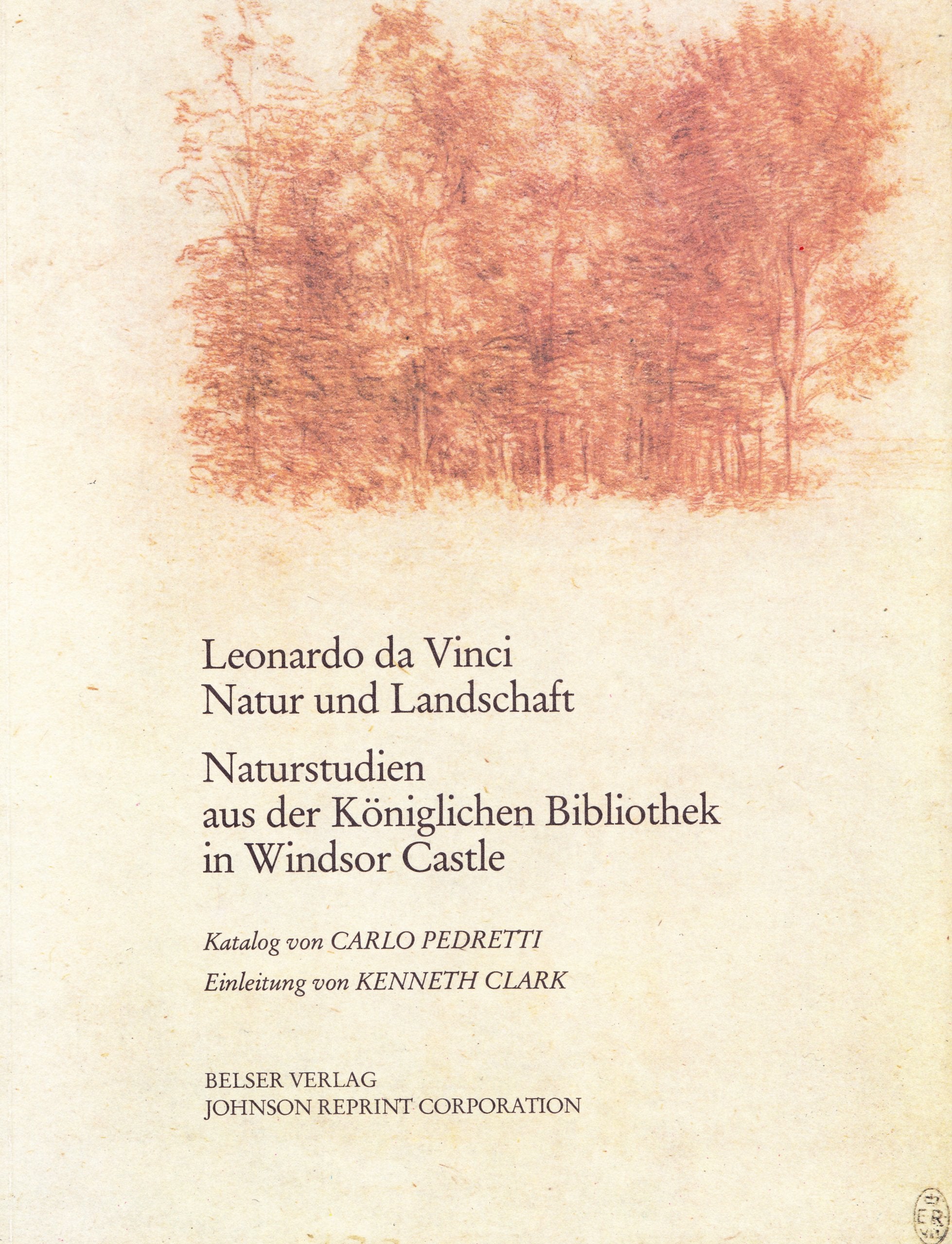 Leonardo da Vinci. Natur und Landschaft. Naturstudien aus der Königlischen Bibliothek in Windsor Castle. Books