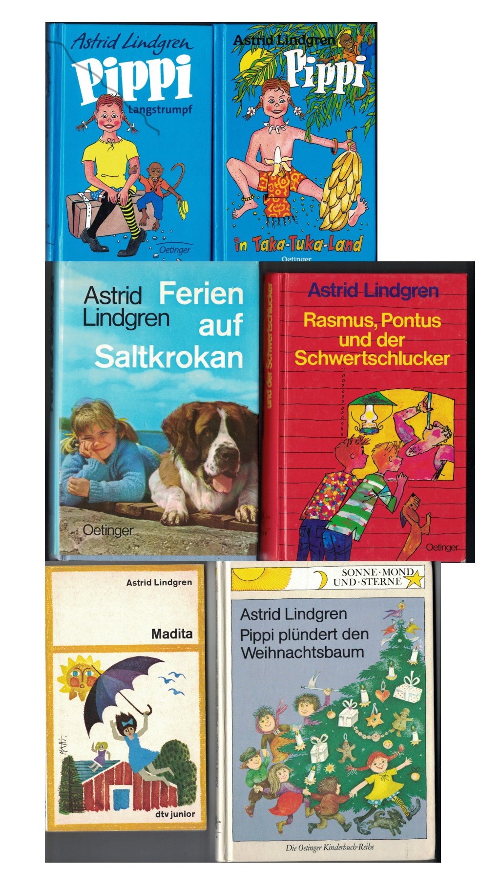 Pippi Langstrumpf. Novels & Short Stories