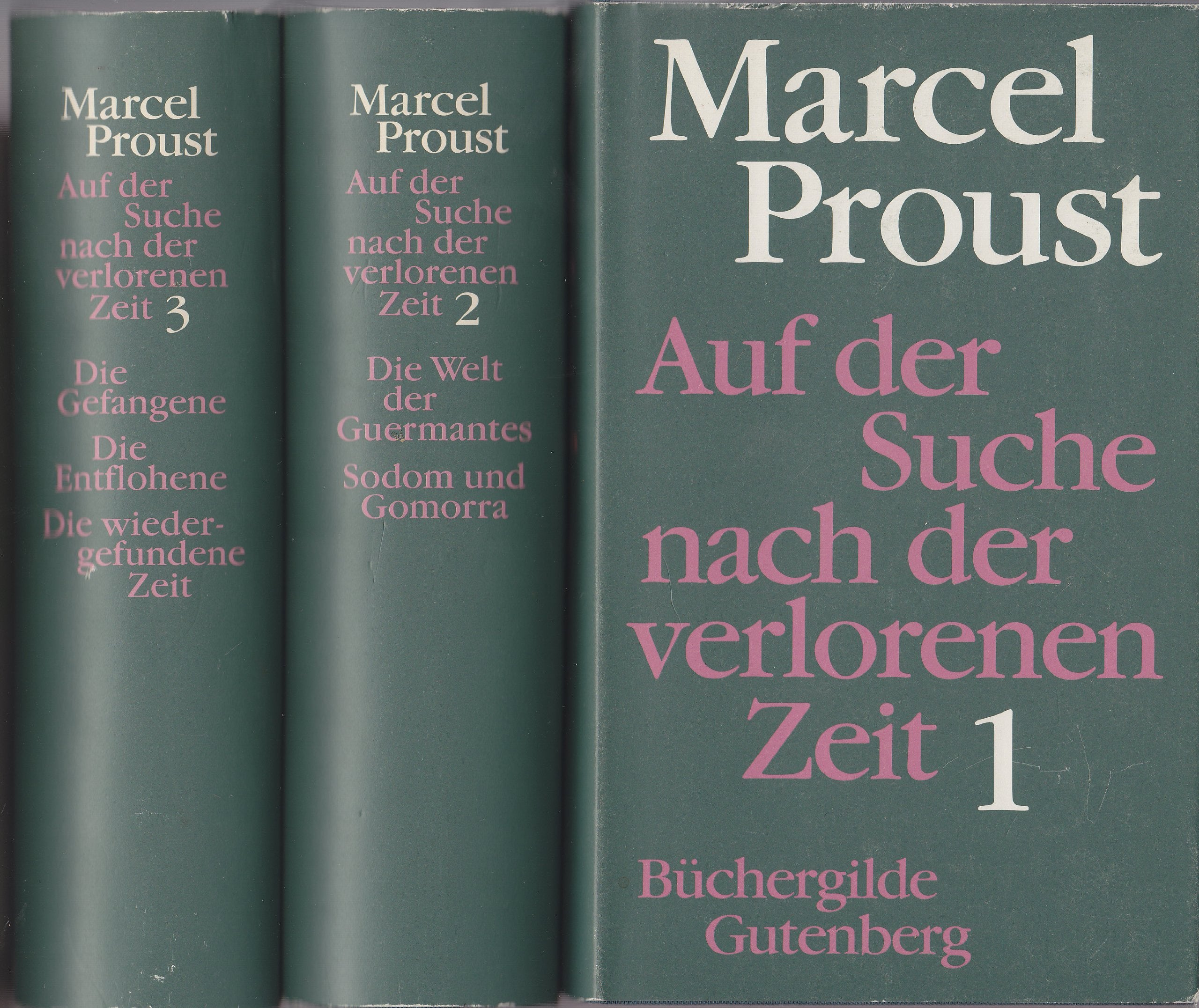 Auf Der Suche Nach Der Verlorenen Zeit. 3 Bände (Gesamtausgabe) Classics