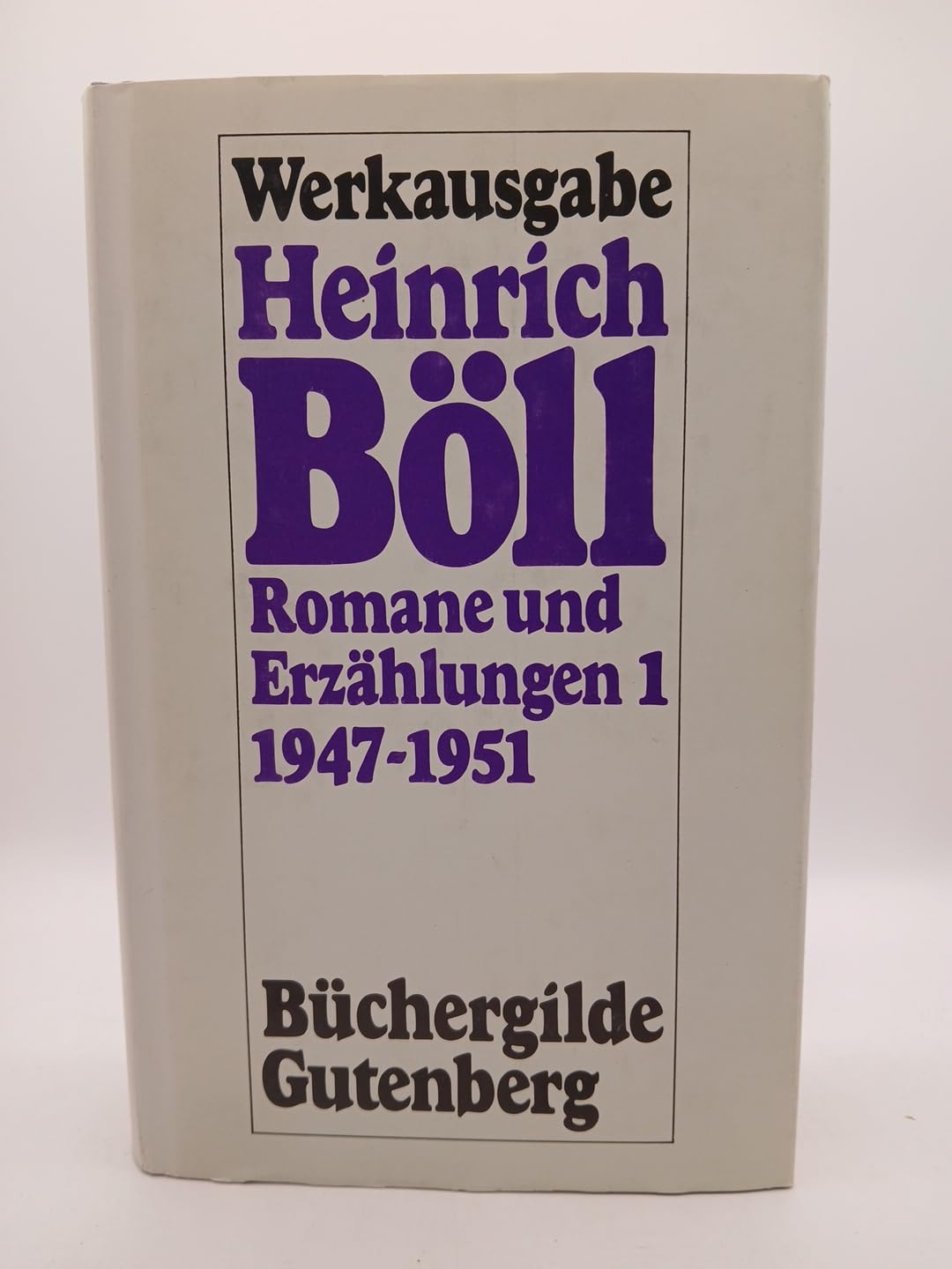Heinrich Böll Werke Band 1: Romane und Erzählungen 1947-1951 Books