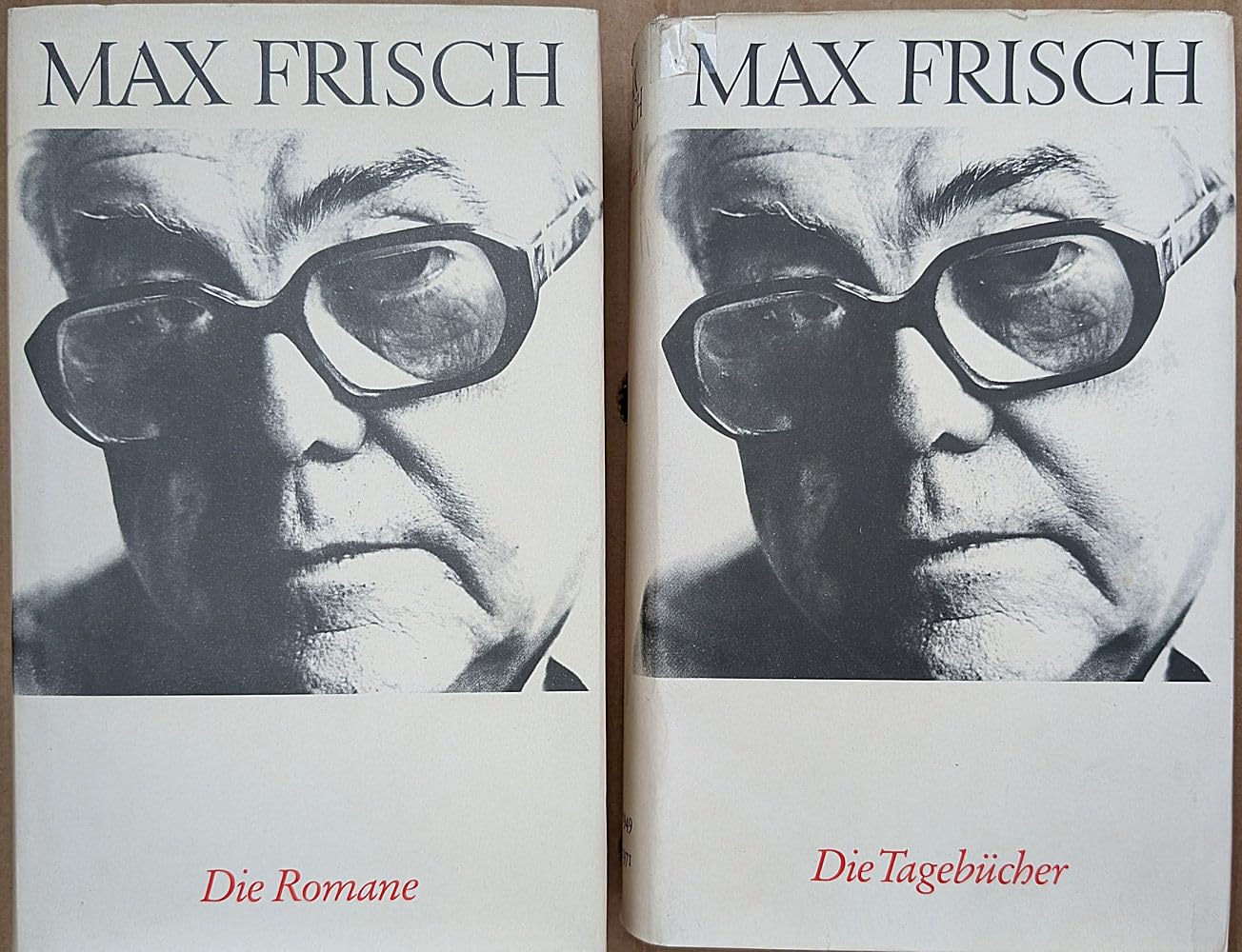 Max Frisch: Werke in 2 Bänden : Band 1: Die Romane, Band 2: Die Tagebücher Books