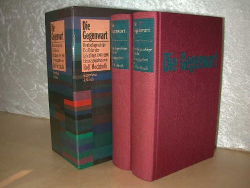 Die Gegenwart Deutschsprachige Erzähler der Jahrgänge 1900-1960 Books