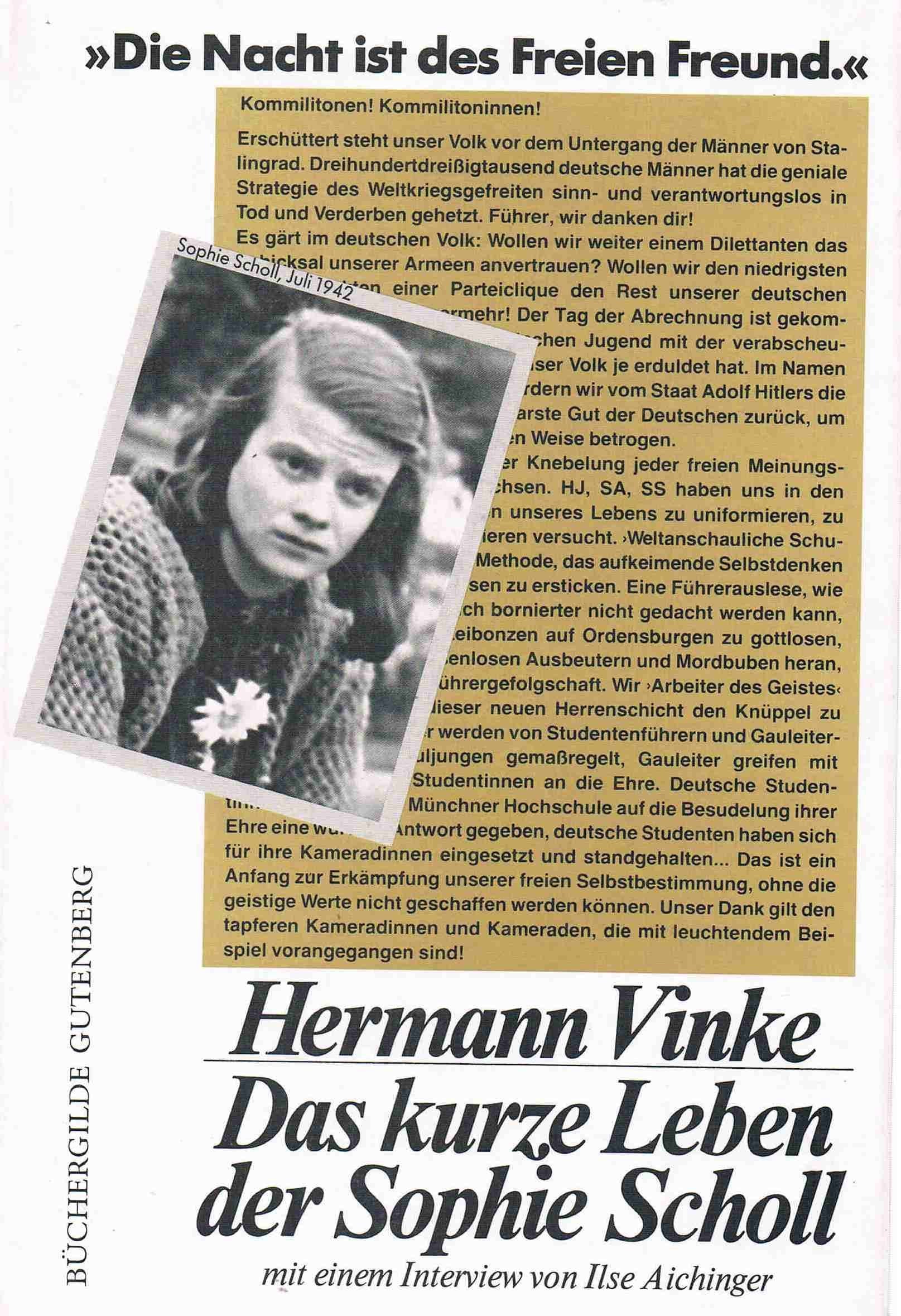 Das kurze Leben der Sophie Scholl. Mit einem Interview mit Ilse Aichinger Inspiring women