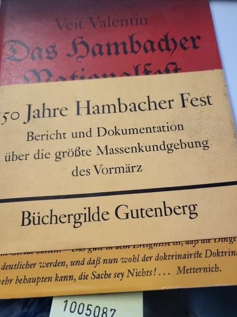 Das Hambacher Nationalfest Books