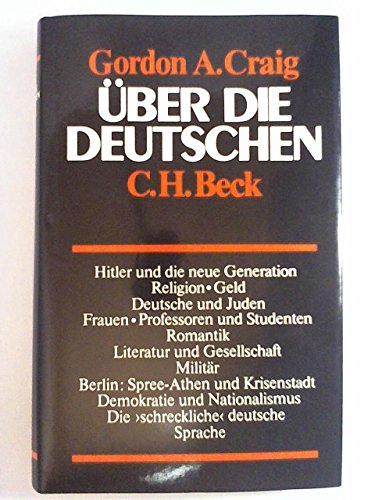 Über die Deutschen Politics & Society Books