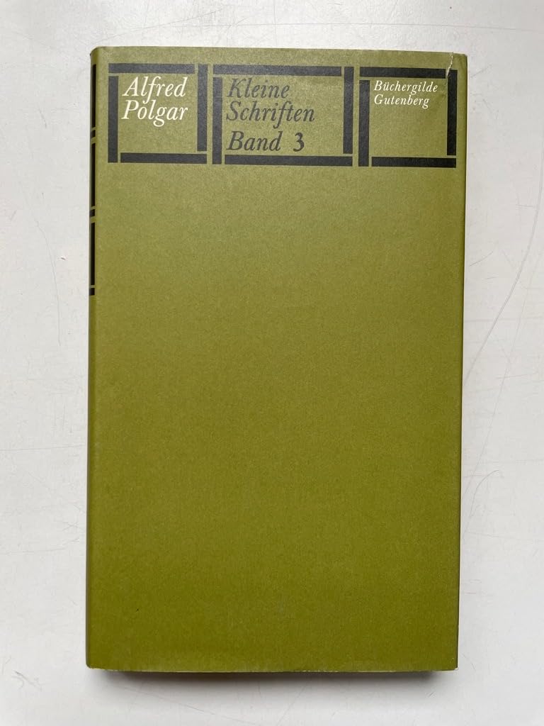 Kleine Schriften, Band 3 - Irrlicht (Kleine Schriften) Books