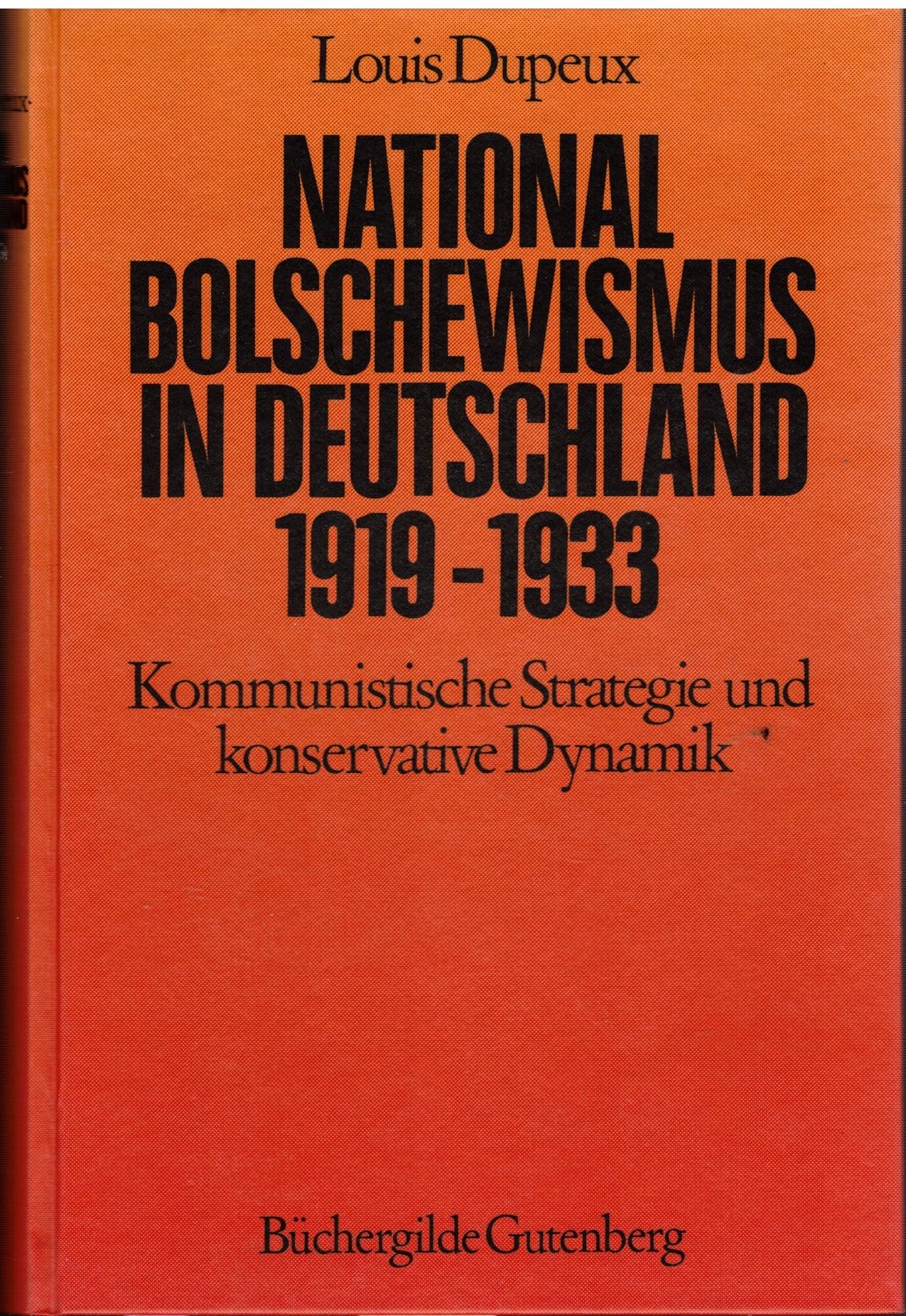 Nationalbolschewismus in Deutschland 1919 - 1933. Books
