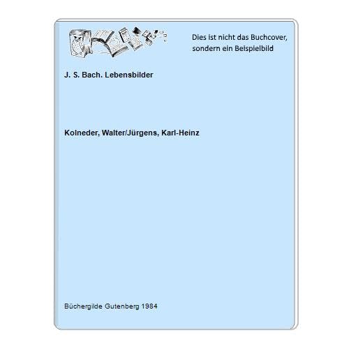 J. S. Bach - Lebensbilder Books