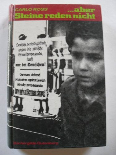 ... aber Steine reden nicht Contemporary literature