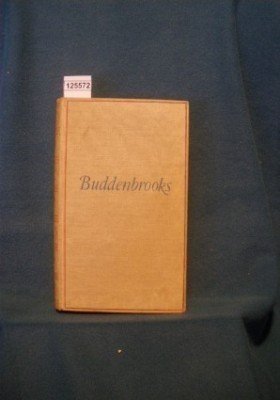 Buddenbrooks. Contemporary literature Books