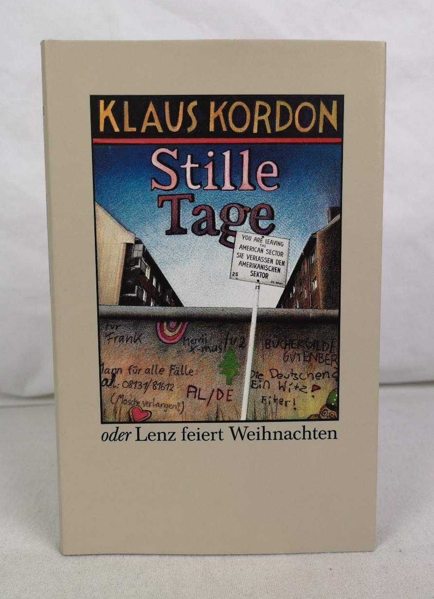 Product Image: Stille Tage. Oder Lenz feiert Weihnachten