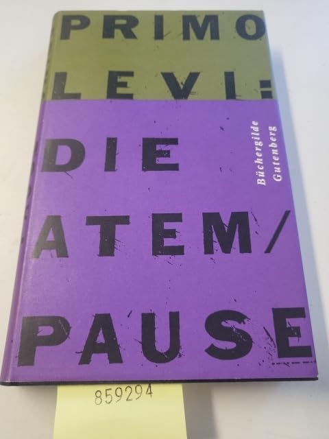 Product Image: Die Atempause : Roman.