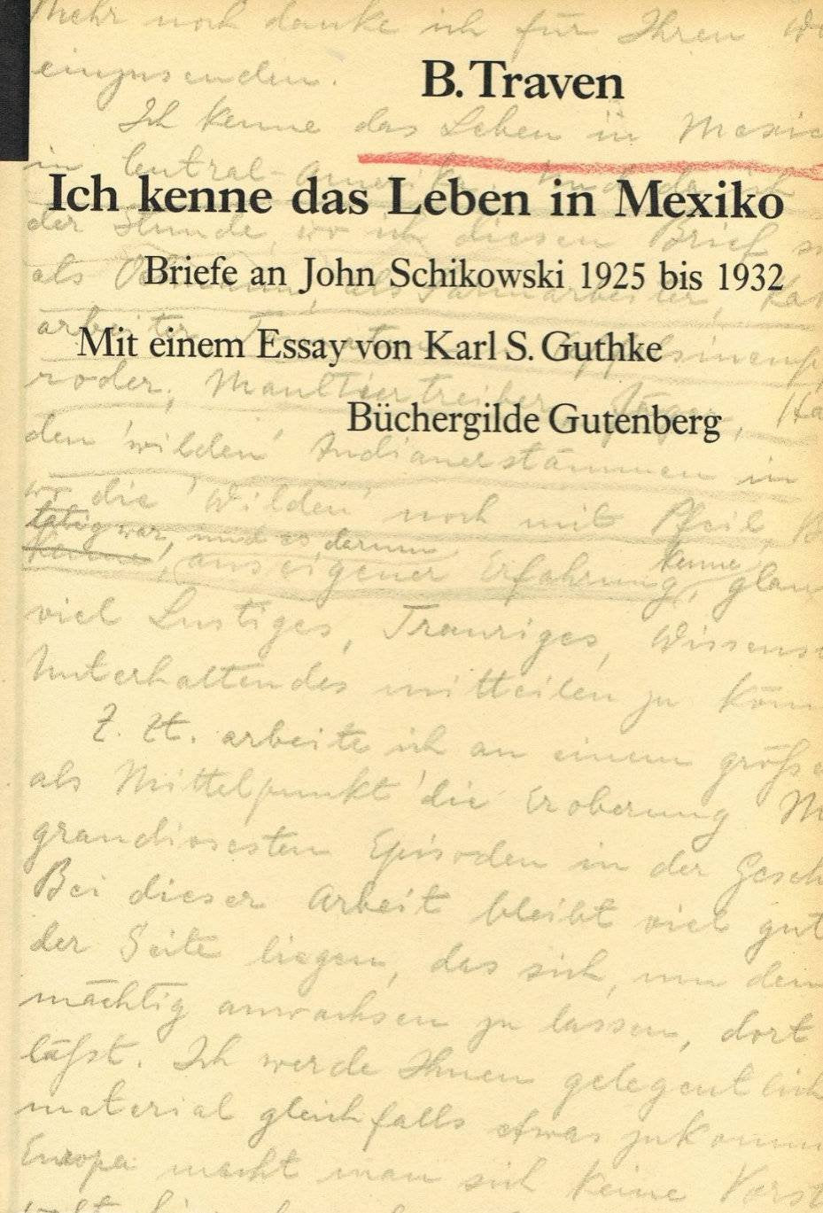 Ich kenne das Leben in Mexiko - Briefe an John Schikowski 1925 bis 1932 Essays & Short Stories