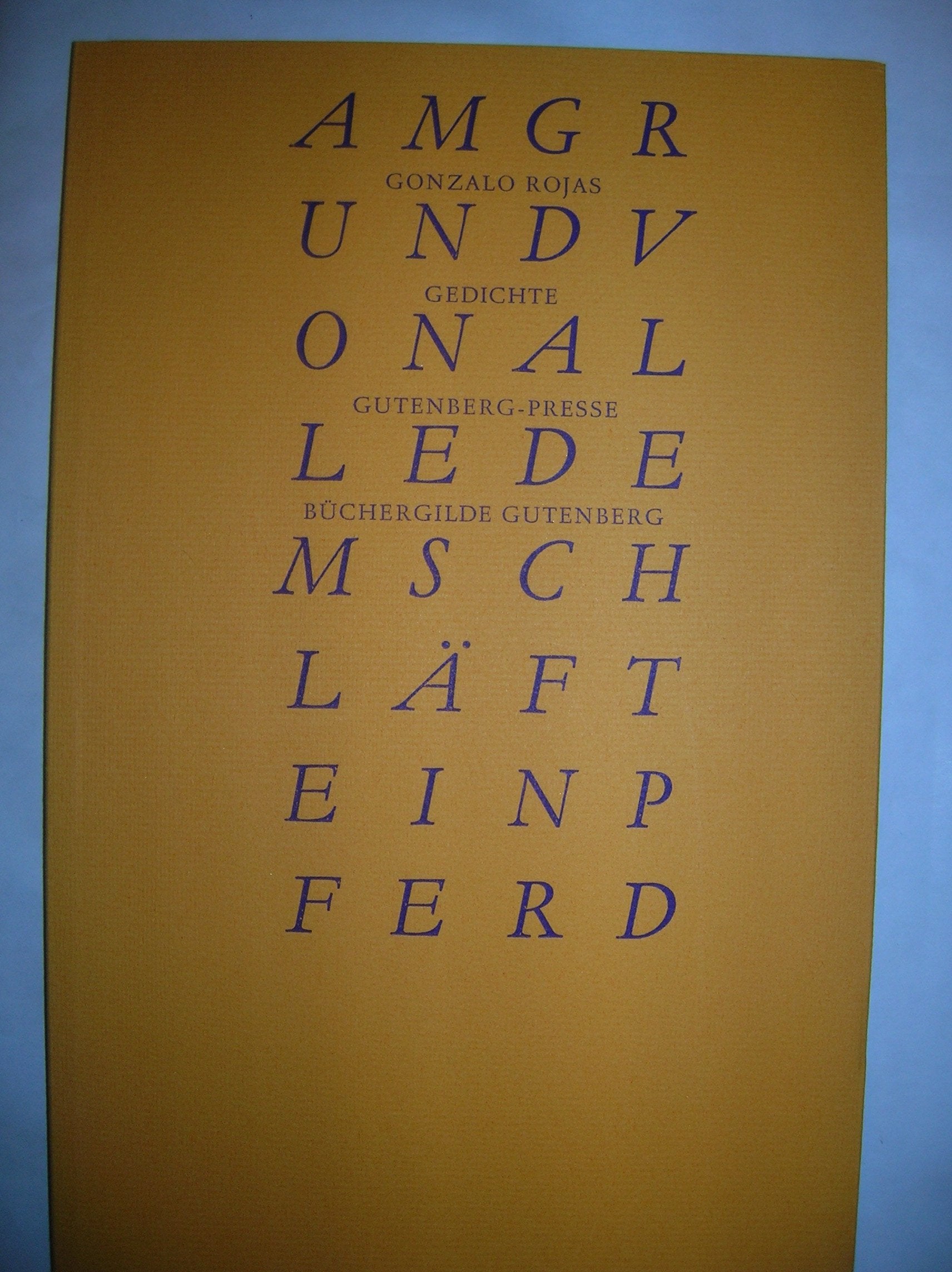Am Grund von alledem schläft ein Pferd. Books
