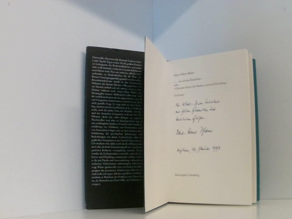 Wo ich im Elend bin oder "Gib dem Herrn die Hand, er ist ein Flüchtling" (Bibliothek Exilliteratur) Books